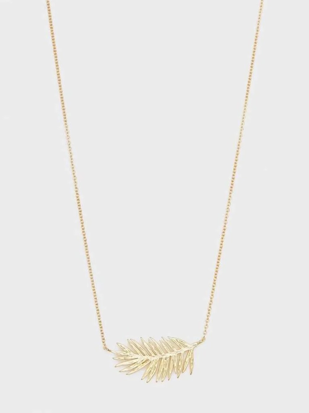 Gorjana Gold Leaf Adjustable Necklace, NEW!